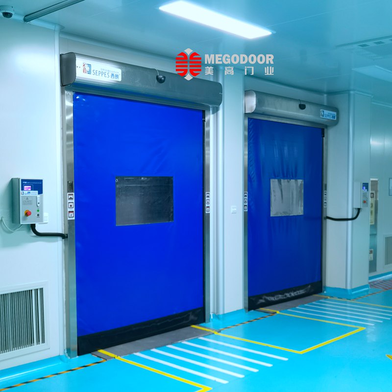 快速卷簾門在無塵車間的應用插圖