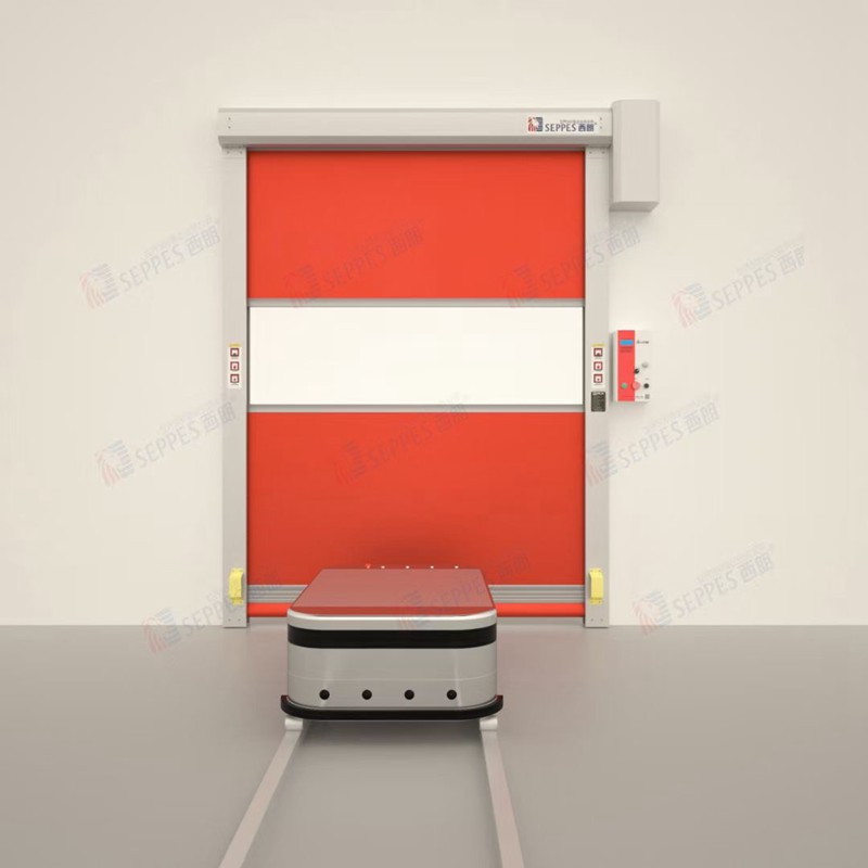 美高快速門實現與AGV搬運車遠程通信，助力南京無人化工廠搭建插圖4